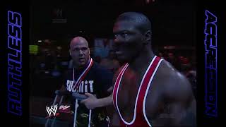 Team Angle vs Chris Benoit amp Edge  SmackDown 2003 [upl. by Garnett]