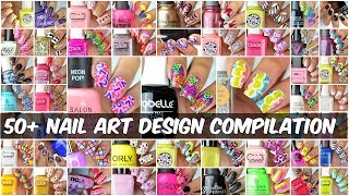 50  Best Nail Art Designs Compilation  New Nail Art 2017  Part 1 [upl. by Yelnek]