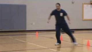 Basketball Test 2 Defensive Movement [upl. by Rew]