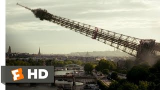 GI Joe The Rise of Cobra 610 Movie CLIP  The Eiffel Tower Falls 2009 HD [upl. by Meehahs]