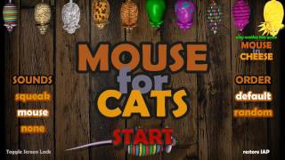 iOSAndroid game  Mouse for Cats Interactive Entertainment Video game for cats [upl. by Suiremed581]