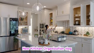 ✨How I Organized My New House Kitchen  Simple amp Practical Setup 🏡😍  Organize with me 😊 [upl. by Rhpotsirhc]