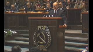 Constantin Pârvulescu la Congresul al XIIlea al PCR [upl. by Seeto]