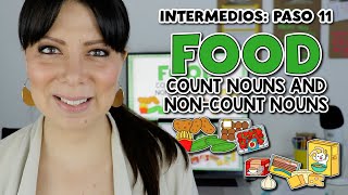 PASO 11  INTERMEDIOS SUSTANTIVOS CONTABLES E INCONTABLES EN INGLÉS  COUNT NOUNS amp NONCOUNT NOUNS [upl. by Harifaz]