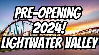 Lightwater Valley PreOpening Day 2024 [upl. by Eus]