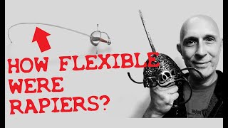 How FLEXIBLE are Real Antique RAPIERS From Renaissance to Industrial Revolution [upl. by Ynetruoc264]