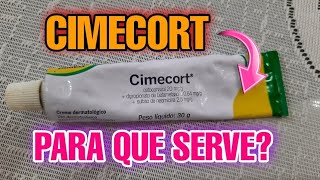 UM POUCO SOBRE PRA QUE SERVE A POMADA CIMECORT [upl. by Melisent]