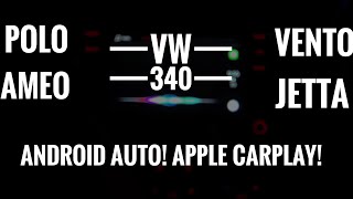 Install VW R340 RCD 330G Plus with Apple CarPlay and Android Auto in any Polo Vento Ameo [upl. by Eintroc]