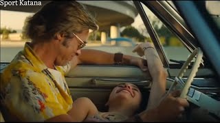 Once Upon a Time in Hollywood  Brad Pitt amp Margaret Qualley Hot Scene [upl. by Aleksandr376]