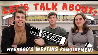 Lets Talk About Harvards Writing Requirement Expos [upl. by Pacian170]