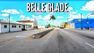 Belle Glade Florida Driving Through [upl. by Ettenig164]