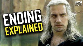 THE WITCHER Season 3 Ending Explained  Book Spoilers Season 4  Henry Cavill amp Liam Hemsworth [upl. by Vipul]