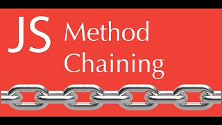 javaScript Method chaining tutorial  function chaining [upl. by Esbensen]