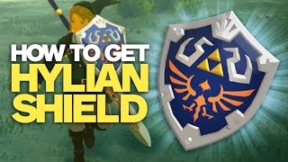 The Legend of Zelda Breath of the Wild  The Hylian Shield  Part 23 [upl. by Yrro]