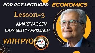 Amartya Sen  Capability Approach  Lesson 3  By Renu Maam [upl. by Refiffej658]