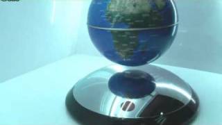 How To Make The Magic Magnetic Floating Globe Float [upl. by Ahsikyt632]