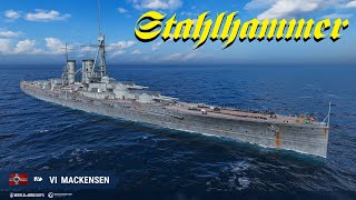 World of Warships  Mackensen Stahlhammer [upl. by Spearing]