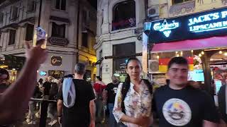 Nightlife in the Old Town of Bucharest [upl. by Langsdon539]