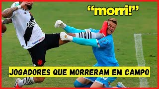 Jogadores Que Morreram Em CAMPO  CENAS FORTES [upl. by Alakam]