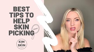 BEST TIPS TO HELP SKIN PICKING 🧐 DERMATILLOMANIA [upl. by Curren654]