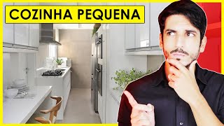 COZINHA PLANEJADA PEQUENA  13 DICAS SIMPLES PARA COZINHA PEQUENA [upl. by Britt]