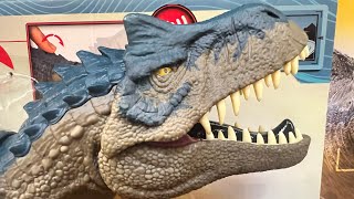 Epic Evolution Allosaurus Toy Jurassic World RUTHLESS RAMPAGE ALLOSAURUS [upl. by Weed338]