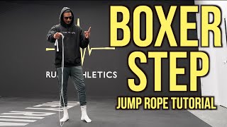 THE BEST amp QUICKEST WAY TO LEARN THE BOXERSTEP  Beginner Jump Rope Tutorial by Rush Athletics [upl. by Jackquelin]