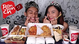 Bonchon Chicken MUKBANG [upl. by Kimberli]