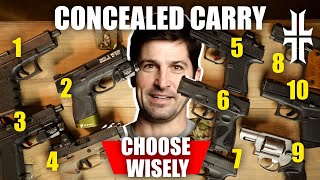 Choosing the BEST Gun for Conceal Carry [upl. by Nylyoj]