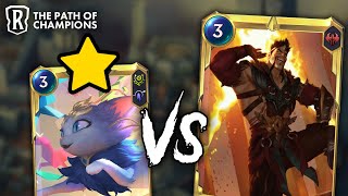 ⭐ 1 STAR YUUMI vs ⭐⭐ 25 STAR DRAVEN  Legends of Runeterra  The Path of Champions [upl. by Magnus]