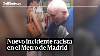 Nuevo incidente racista en el Metro de Madrid [upl. by Nysila159]