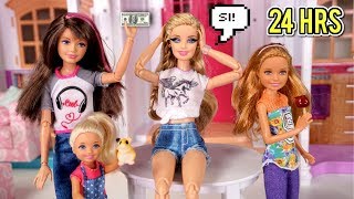 Barbie DICE SI A TODO por 24 Horas Challenge  Retos Divertidos Para niños [upl. by Felita]