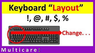 How to change keyboard layout to fix problem of typing special character [upl. by Aramas]