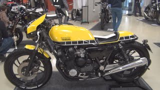 Yamaha XJ 650 Custom Motorcycle 1982 Exterior and Interior [upl. by Mcspadden]