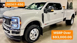 2024 Ford F450 Lariat Star White High OutPut 67 Power Stroke ✅ [upl. by Anitram]