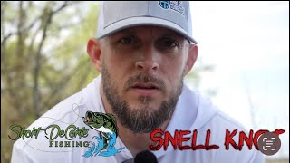 ShortDeCorte Fishing  Snell Knot Tutorial  Bass Fishing  Gilbreath Media [upl. by Niabi]