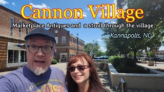 Cannon Village  Marketplace Antiques  A walk through the village  Kannapolis NC [upl. by Aiciles]