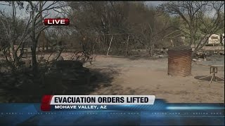 Mandatory evacuations lifted in Arizonas Willow Fire [upl. by Asena]