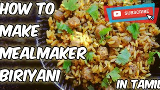 How to make Mealmaker Biriyani  Homemade Recipe Mealmaker Recipe  All In All Makers  In Tamil [upl. by Goodrich]