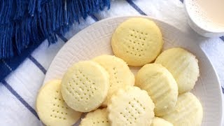 Scottish Shortbread Cookies RecipeButter Cookie RecipeShortbread Biscuits Recipe [upl. by Nitsuga782]