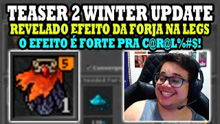 Tibia  Efeito do Tier na Legs Revelado Teaser 2 Winter Update [upl. by Tehc]