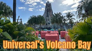 Universal’s Volcano Bay Waterpark  Walking Tour amp More [upl. by Taddeo]