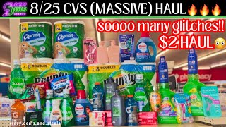 😳MEGA 825 CVS HAUL 2FOODBEVERAGE GLITCHES  HOUSEHOLD STOCK UP amp MORE CVS Couponingcvsdeals [upl. by Lani]