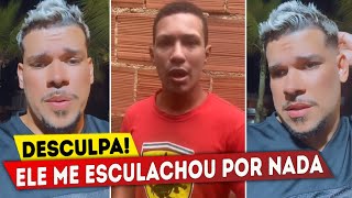 DJ Buarque e entregador se PRONUNCIAM após CONFUSÃO [upl. by Alikat]