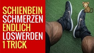 Shin Splints durch 1 Trick wegbekommen  Fußmobilisation bei Schienbeinkantensyndrom [upl. by Nnylylloh704]