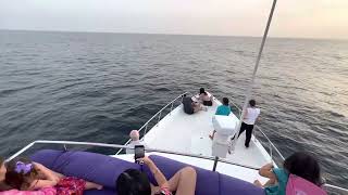 Soneva Jani Maldives  dolphins 🐬 cruise 🚢  looking for dolphins 🐬 [upl. by Annetta]