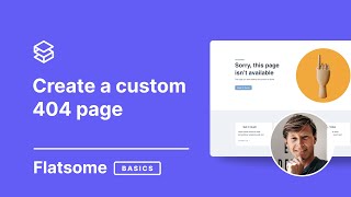 How to Setup a Custom 404 Page in Flatsome Tutorial [upl. by Dennie181]