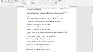 Chairmans Agenda Tutorial [upl. by Greenstein78]