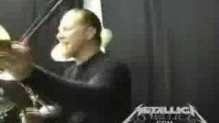 James Hetfield playing the drums 2008 [upl. by Leffen]