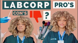 Pros and Cons working for LabCorp as A Phlebotomy Technician [upl. by Jedidiah]